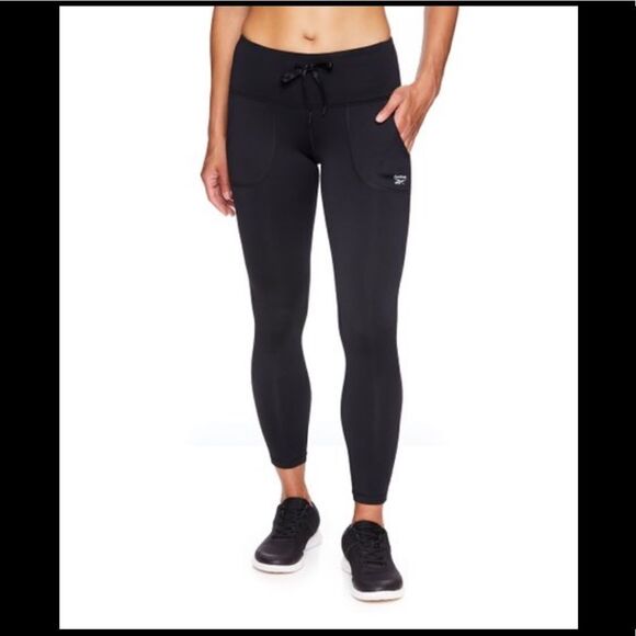 NWT Reebok Momentum Vector skinny legging. Medium - Picture 2 of 2